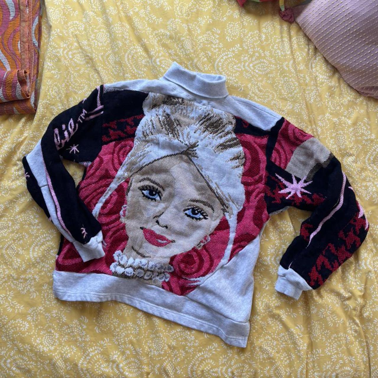 Super unique Barbie sweater 💅🏻💁🏼‍♀️ Definitely one of a... - Depop