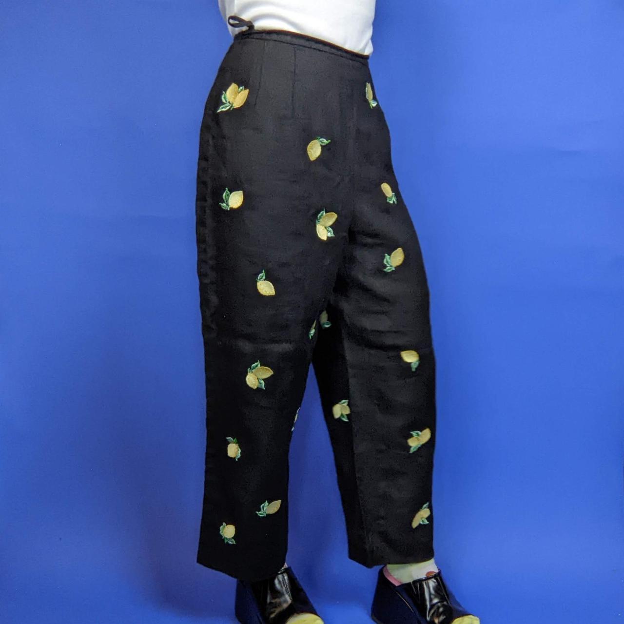 talbots lemon pants