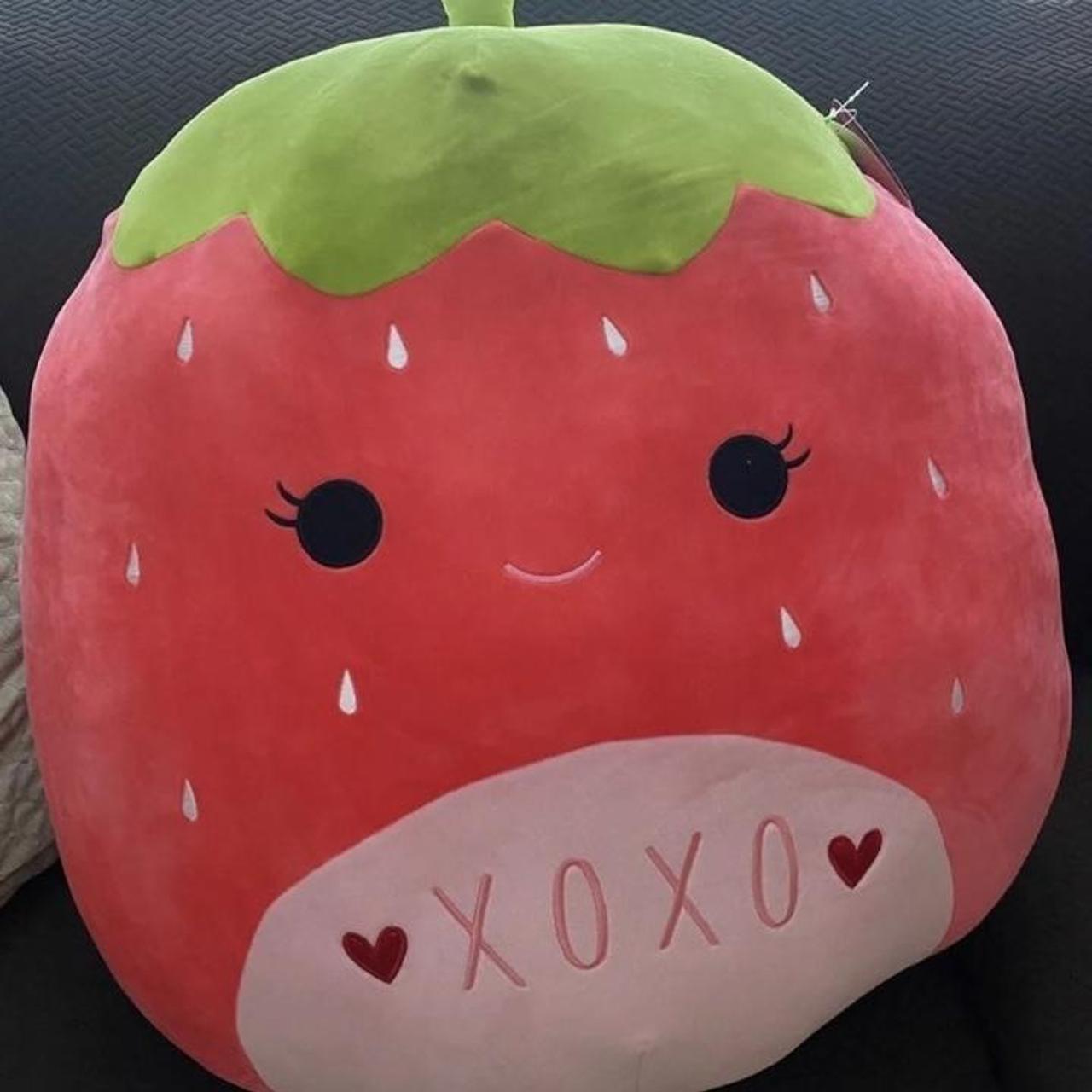 Strawberry Scarlet Squishmallow 24” Brand New With... Depop