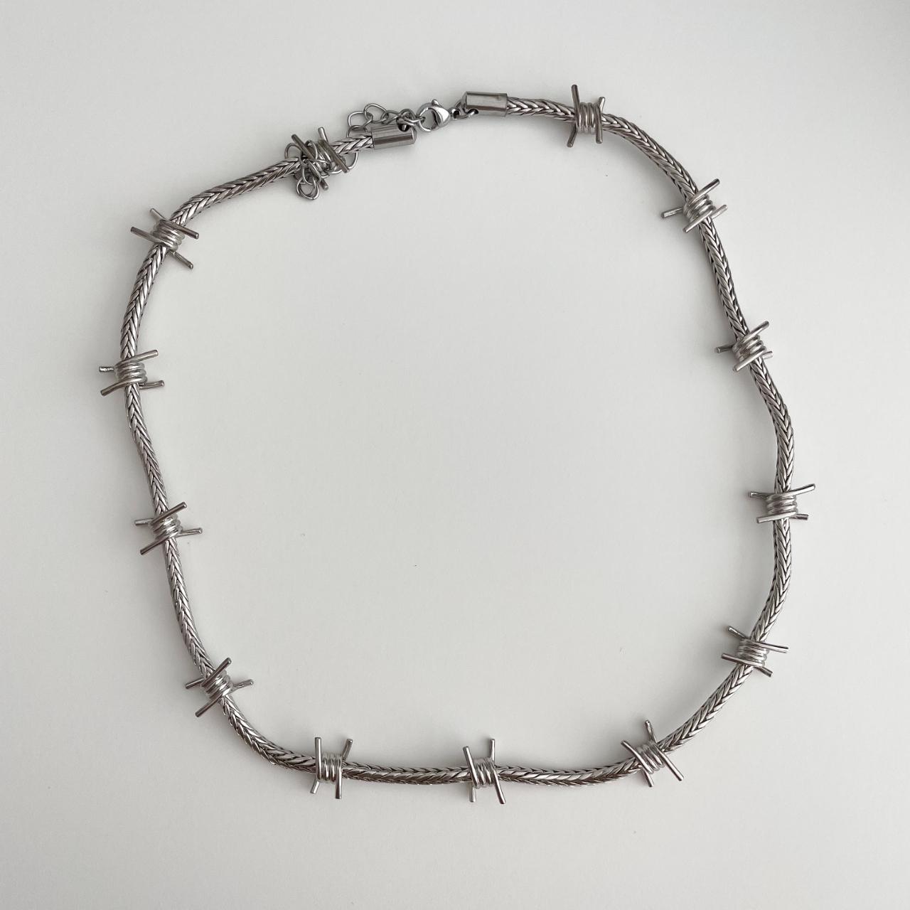 Sterling Silver Barbed Wire Bracelet 2024 | www.kidscookdinner.com