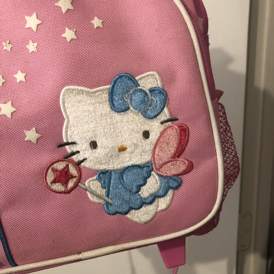 Hello kitty hotsell rolling backpack