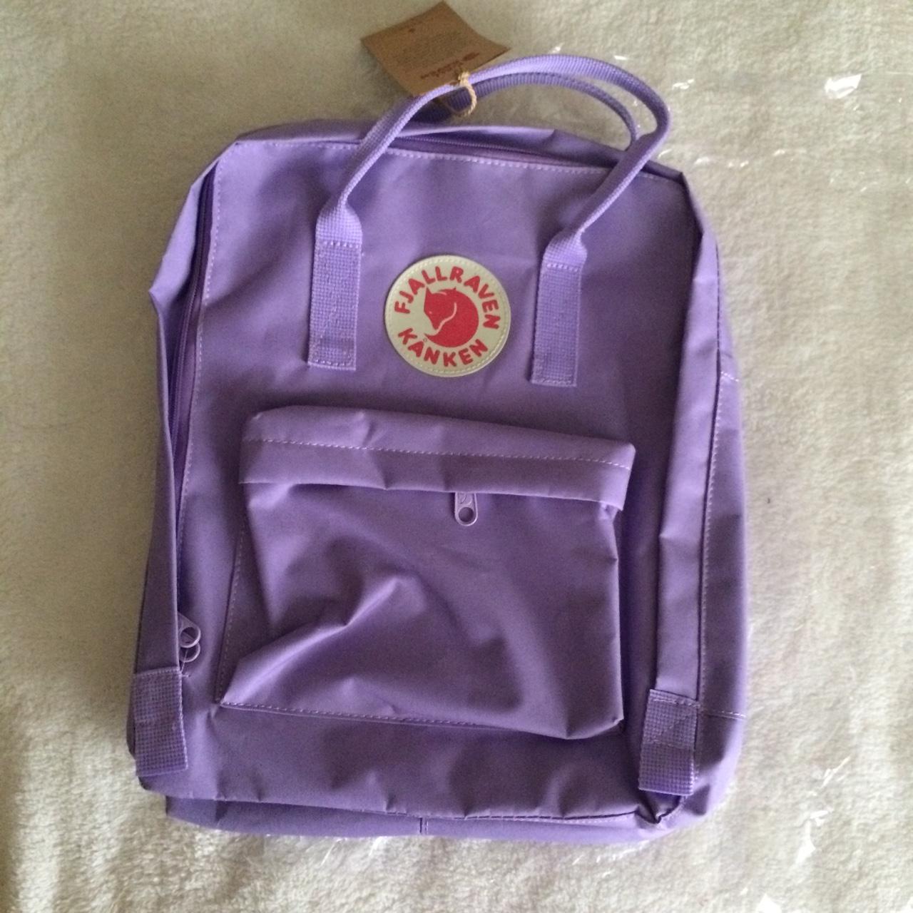 kanken backpack orchid