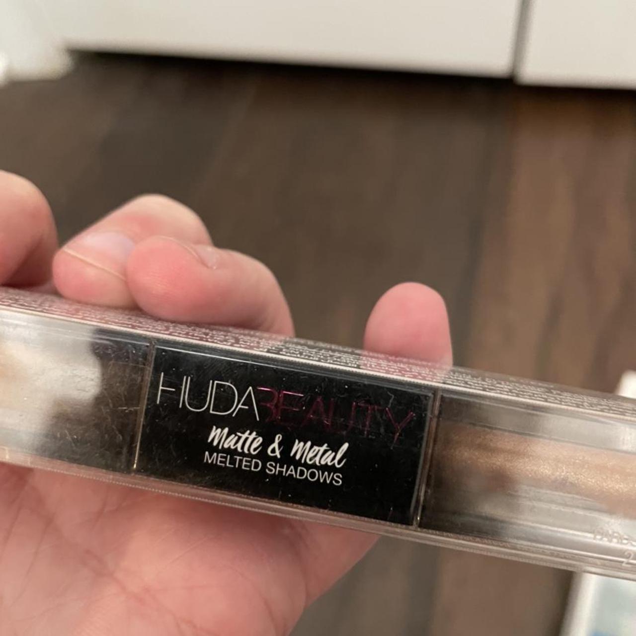 Huda Beauty Matte Metal Melted Shadow Used Once Depop