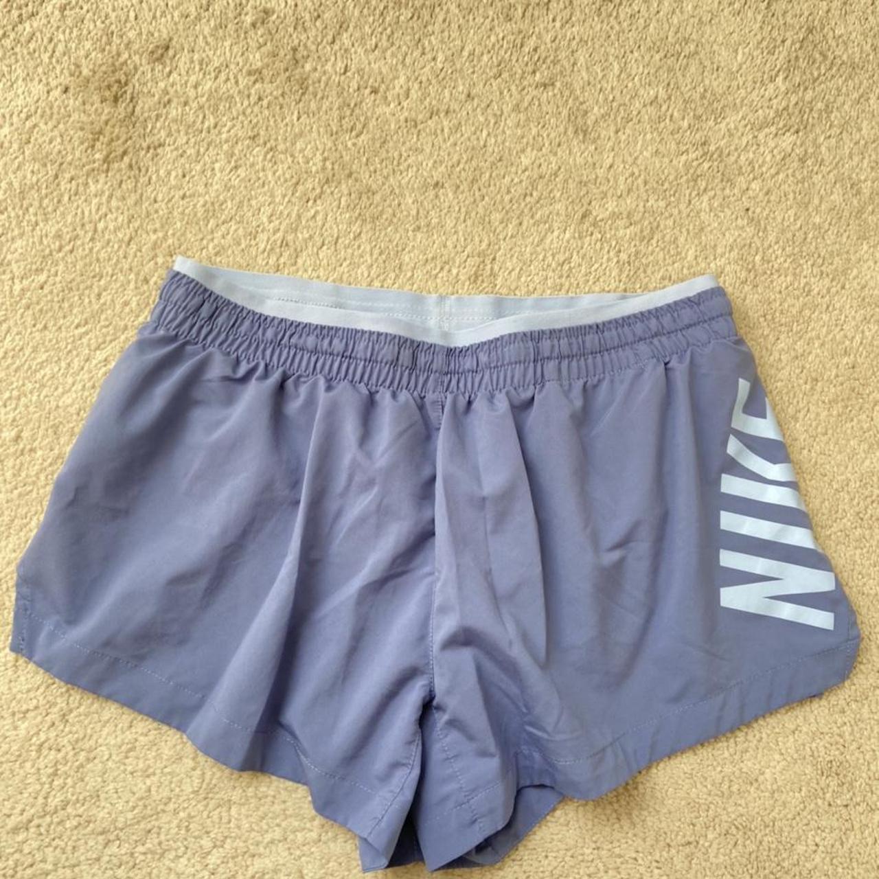 Nike Women's Blue and Purple Shorts | Depop