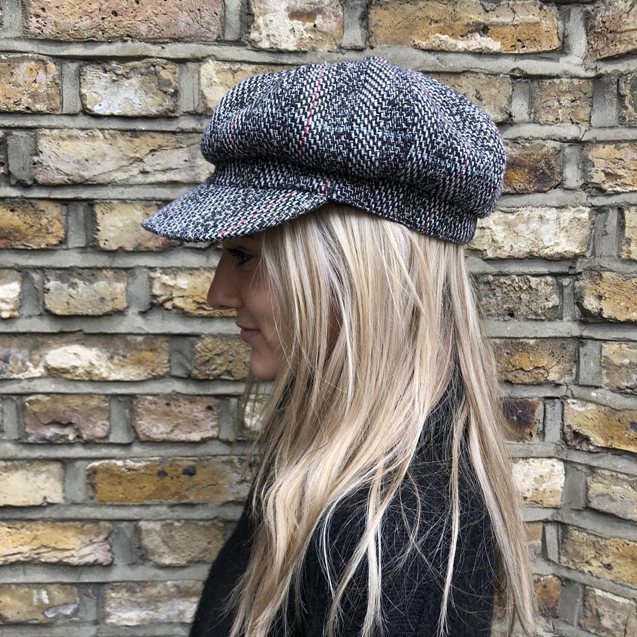 The cutest y2k baker boy hat! White, black and red... Depop