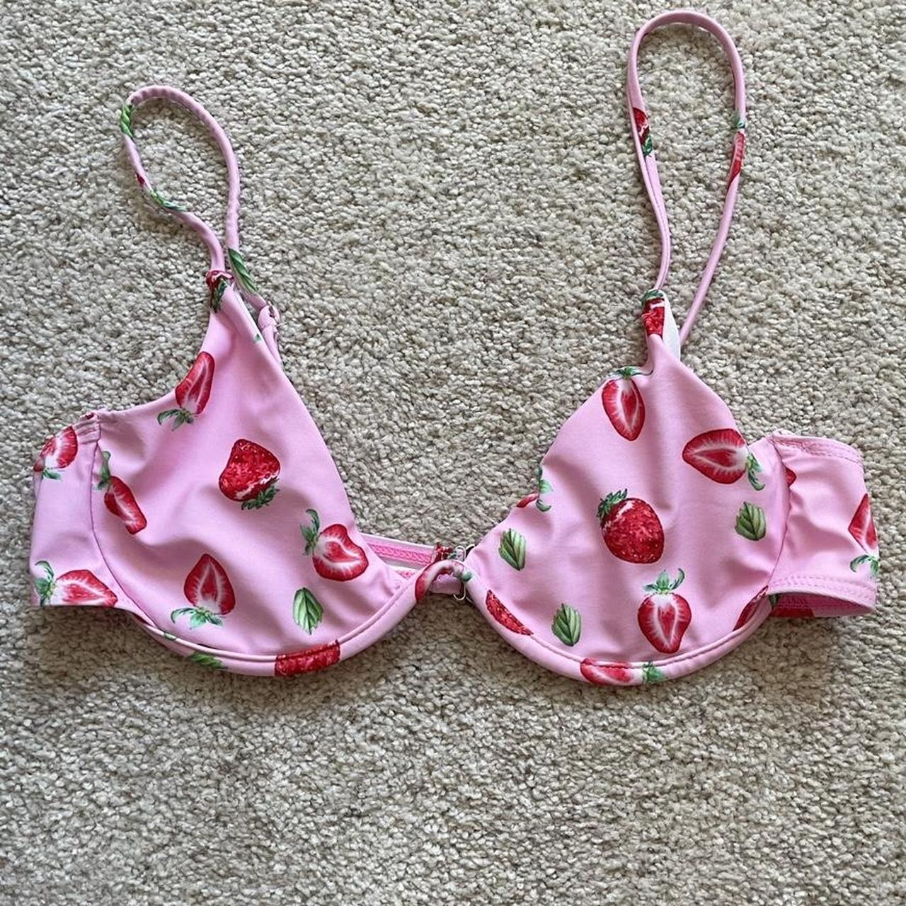 strawberry bikini shein