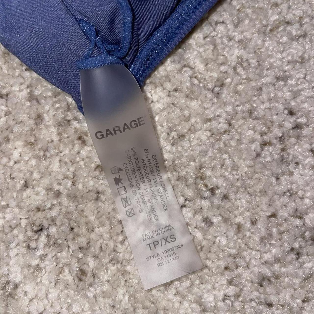 Garage Women's Blue Bikiniandtankinitops Depop