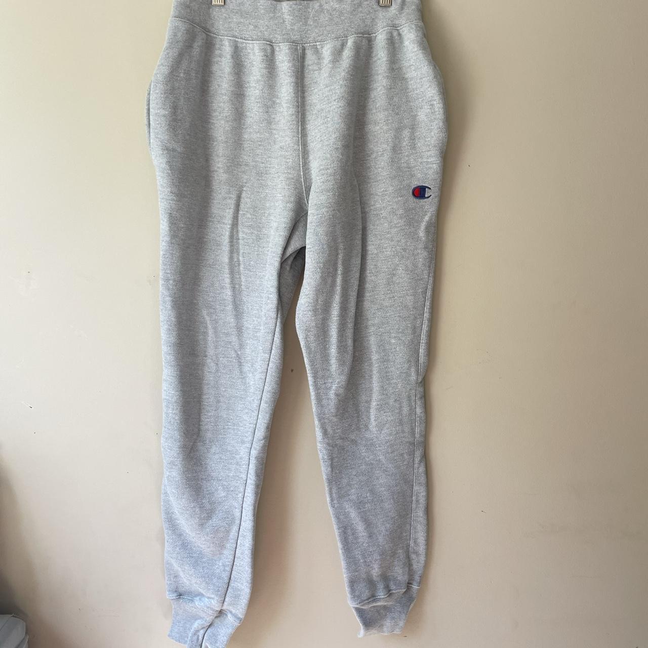 Champion Women's Grey Joggers-tracksuits | Depop