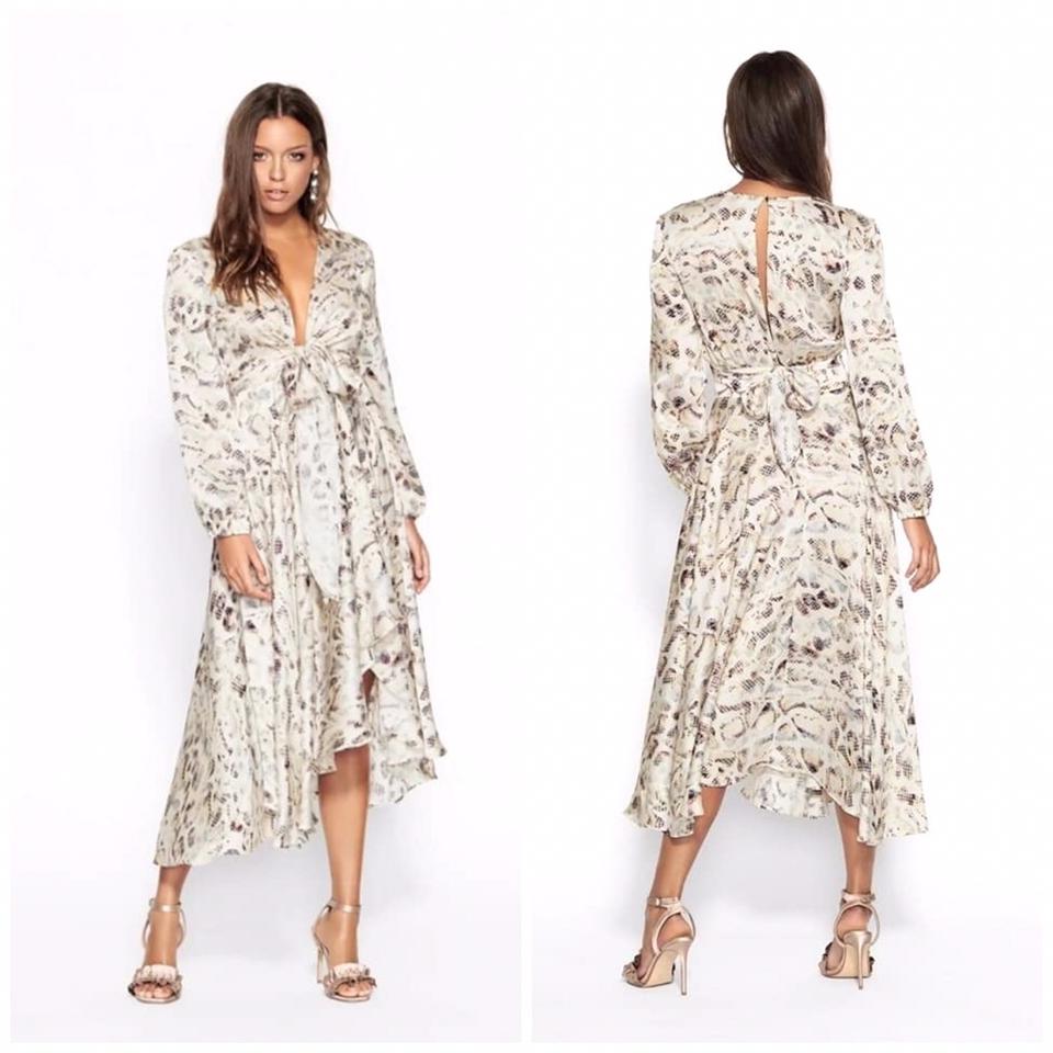 Sheike snake deals print dress