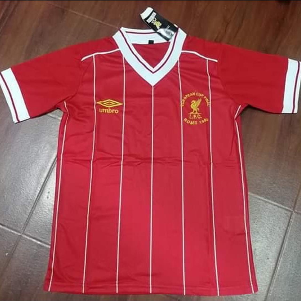 Liverpool FC 1983 84 Retro Jersey European Cup Final