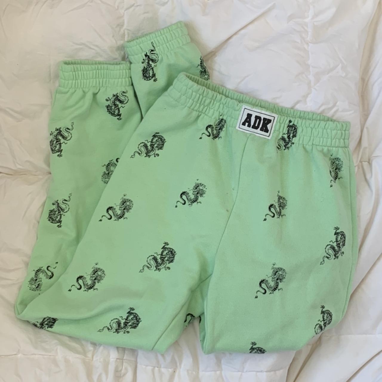 adika green dragon sweatpants