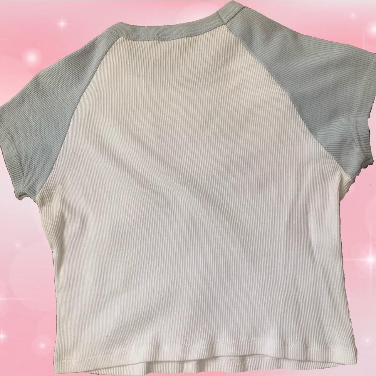 💙 Original Brandy Melville Bella “heaven sent” tee 🤍... - Depop