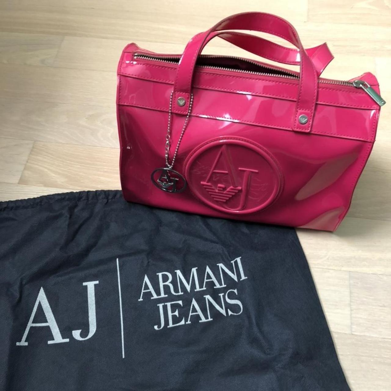 Borsa armani jeans fucsia hotsell