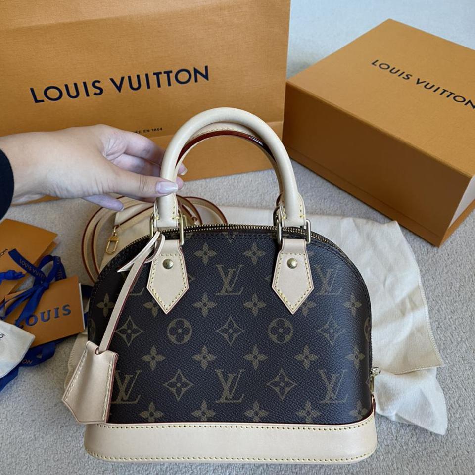 Authentic Louis Vuitton Alma bb Brand new (worn only - Depop