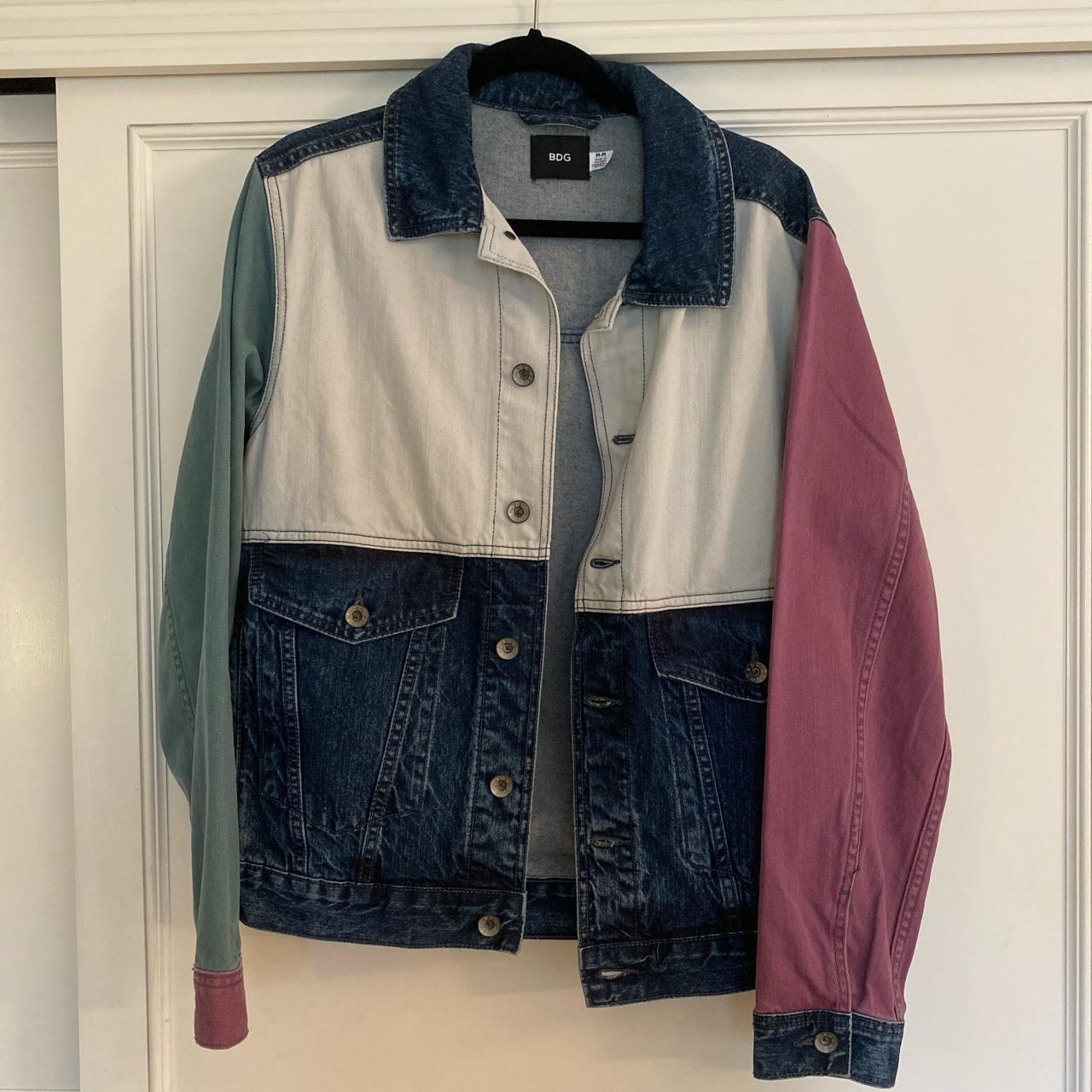 Colorblock Denim Jacket • BDG (from Urban... Depop
