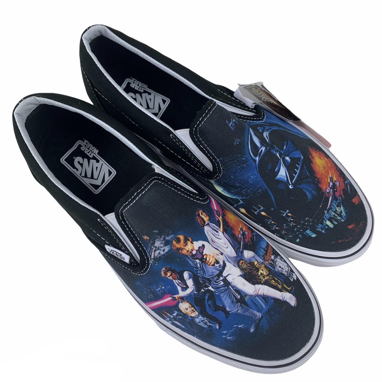 STAR WARS X VANS New Hope Slip-on Shoes Men's 8.5... - Depop