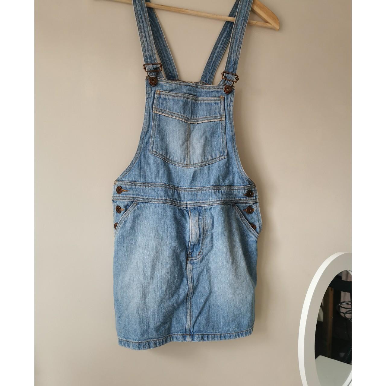 True 90s vintage Pepe Jeans dungaree dress.... - Depop