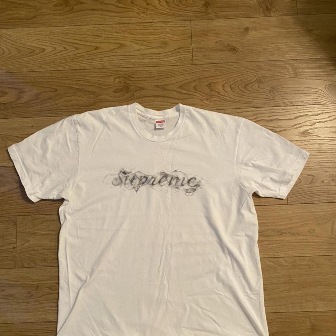 Supreme smoke t-shirt Xl 8/10 condition £50 Open... - Depop