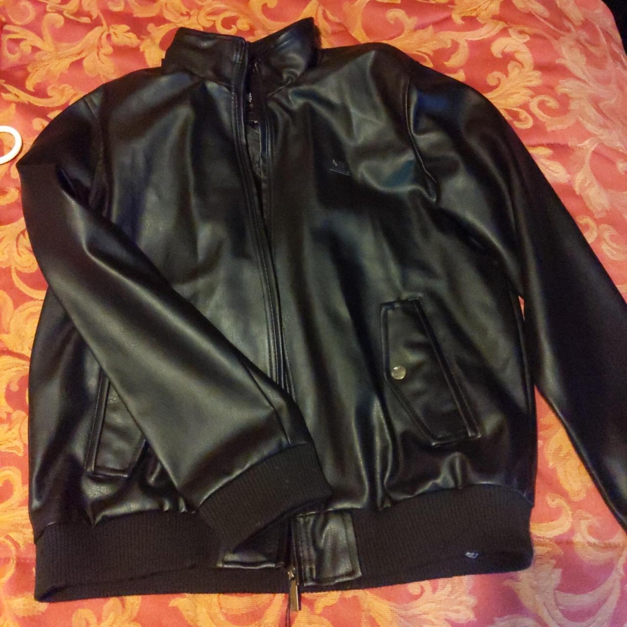 emporio & co leather jacket