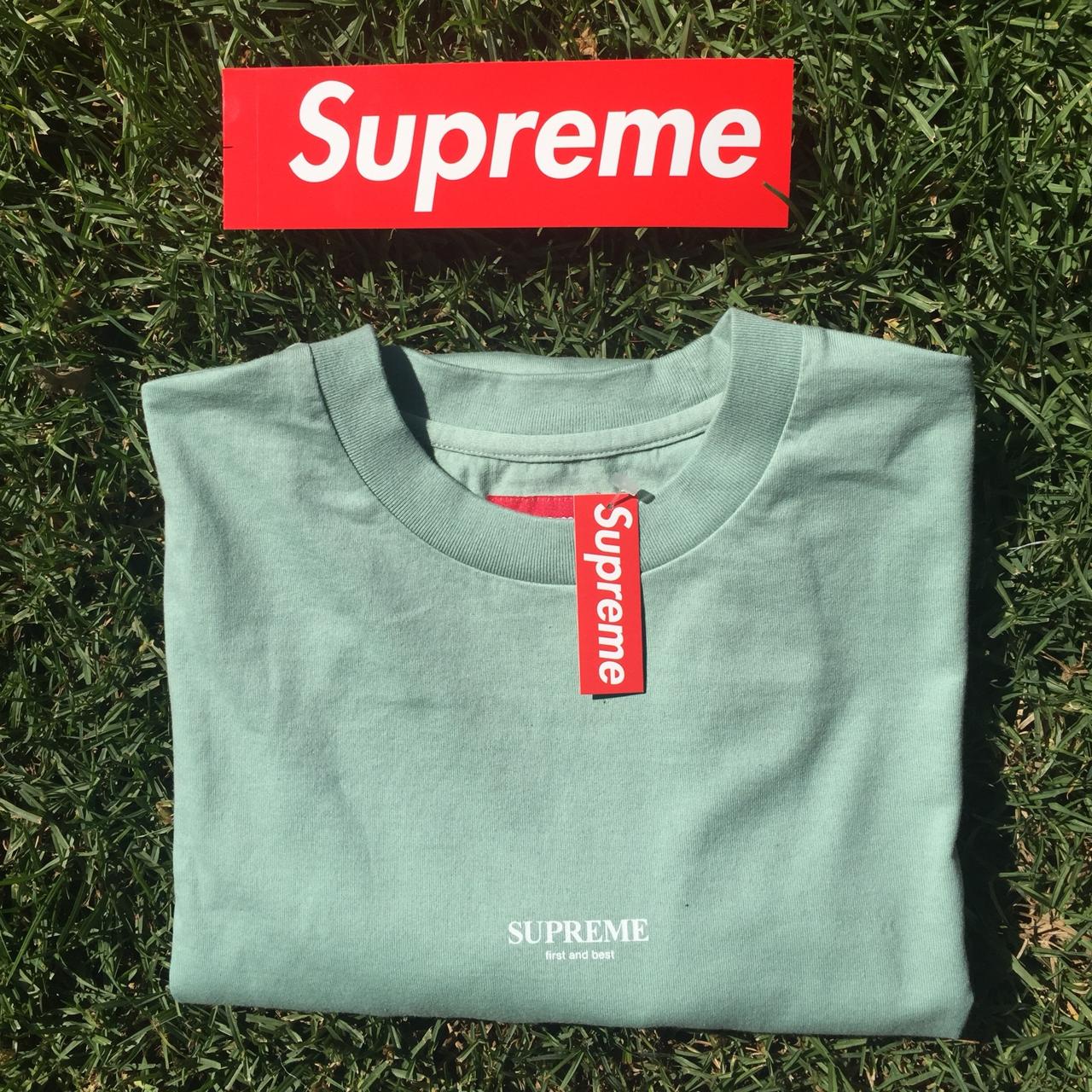 Supreme First & Best Tee Deadstock Bin: 118$ Shipped - Depop