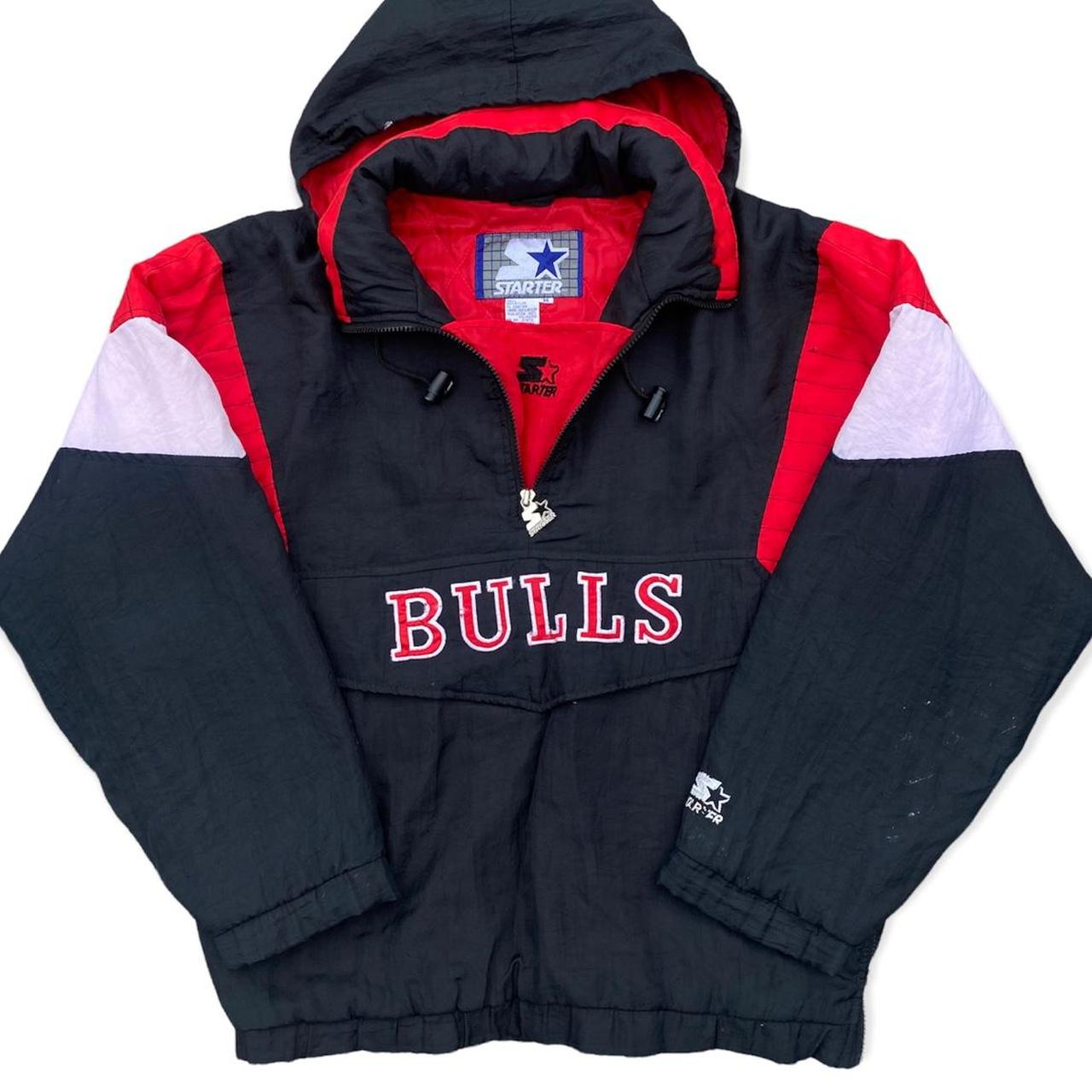 chicago bulls starter jacket 1990s