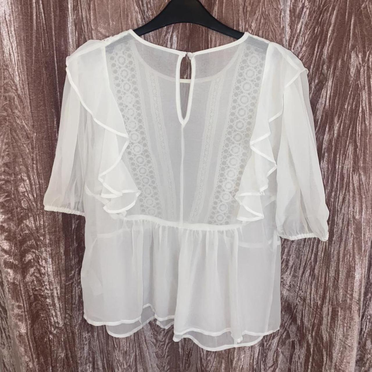white blouse size 16