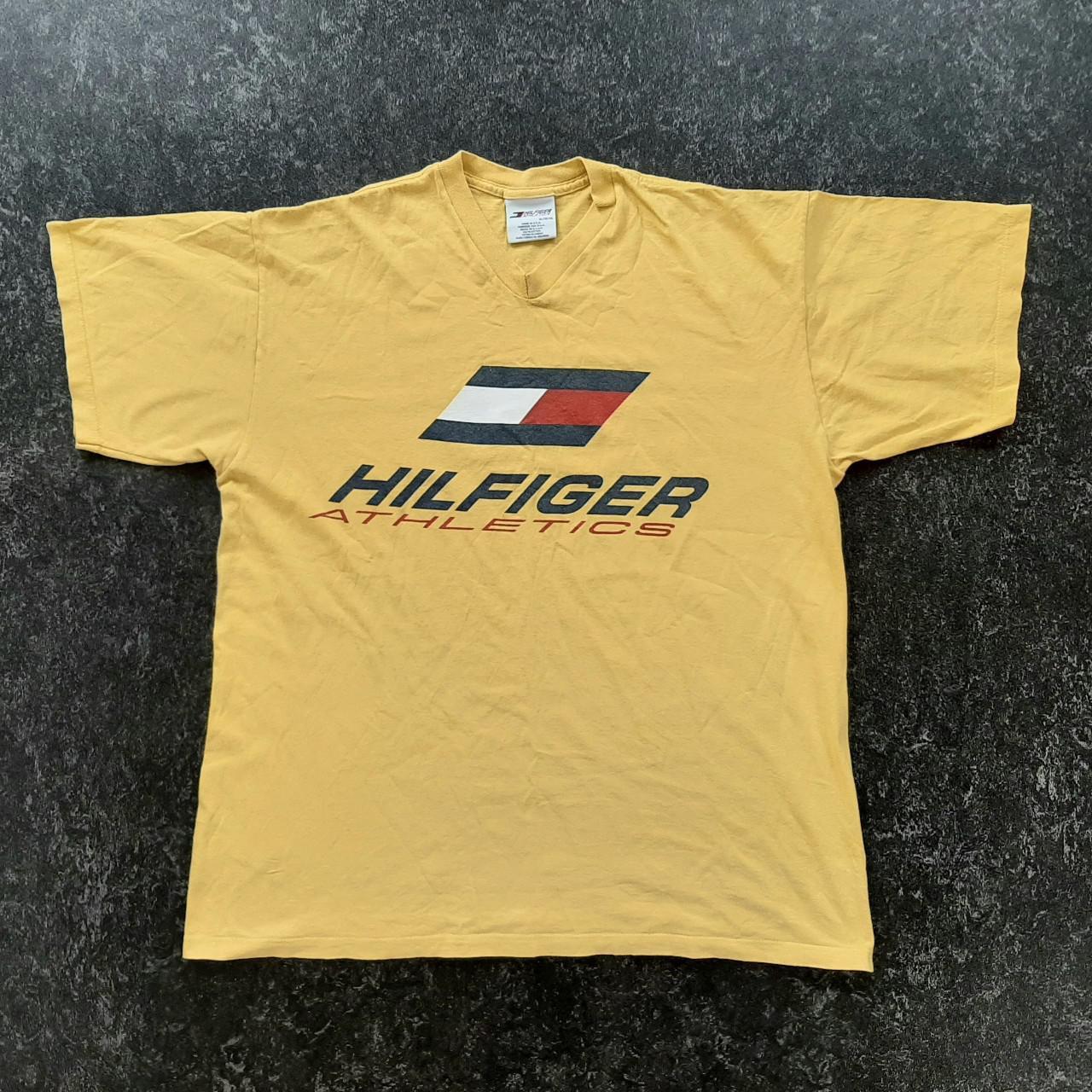 ️ Vintage 90s Tommy Hilfiger Athletics T Shirt Tee... - Depop