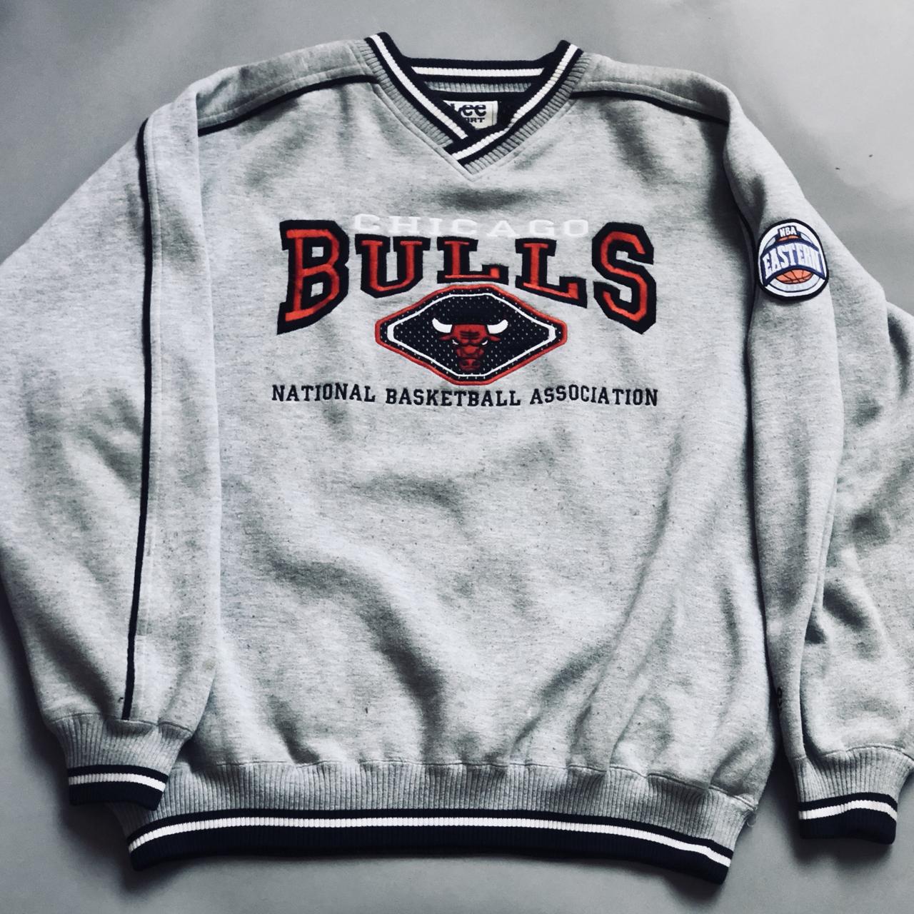 Vintage 90s Bulls Crewneck Sweatshirt ✩ True - Depop