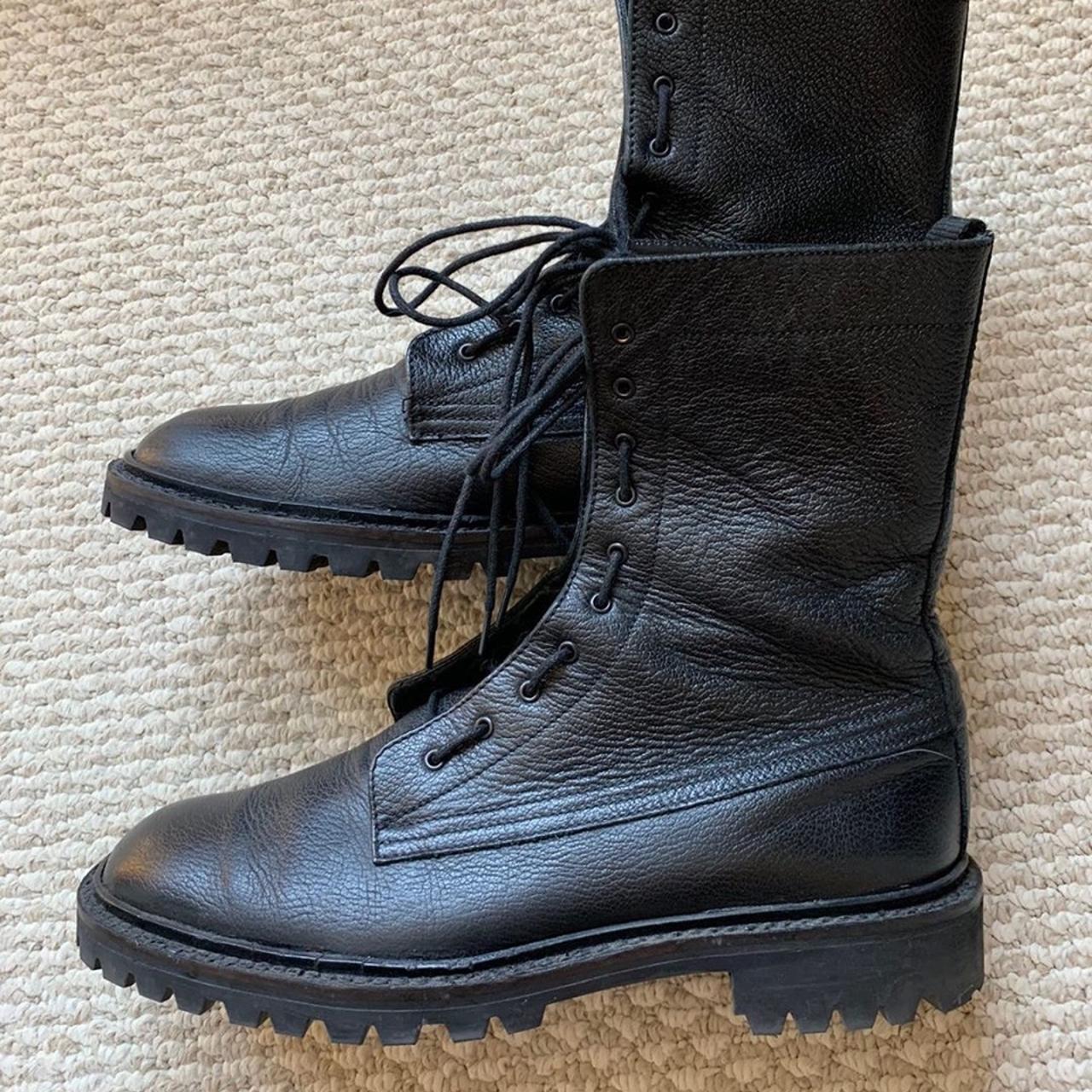 dior navigate combat boots