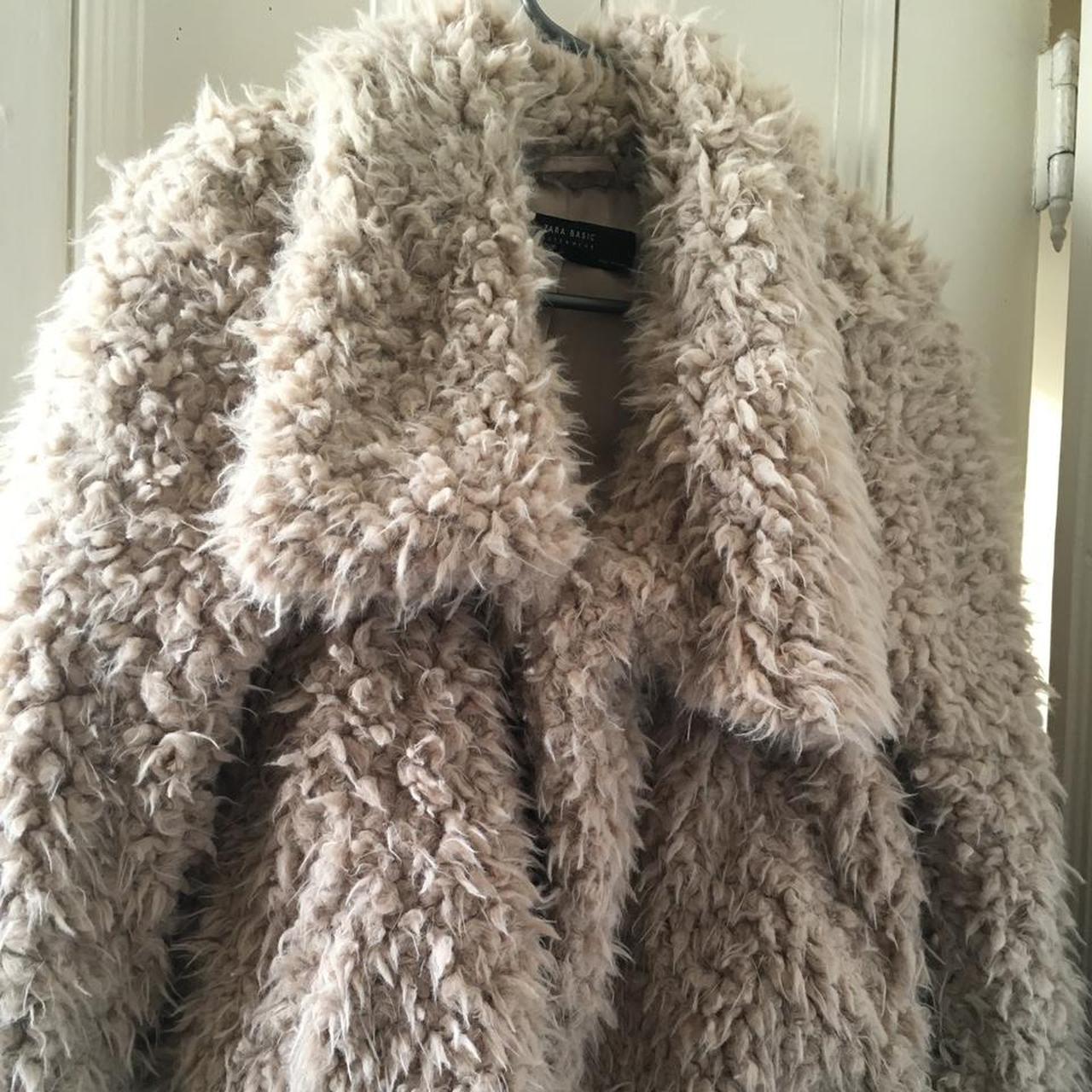 Zara bear outlet coat