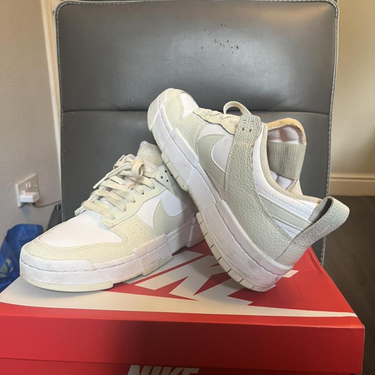 dunk disrupt white sea glass