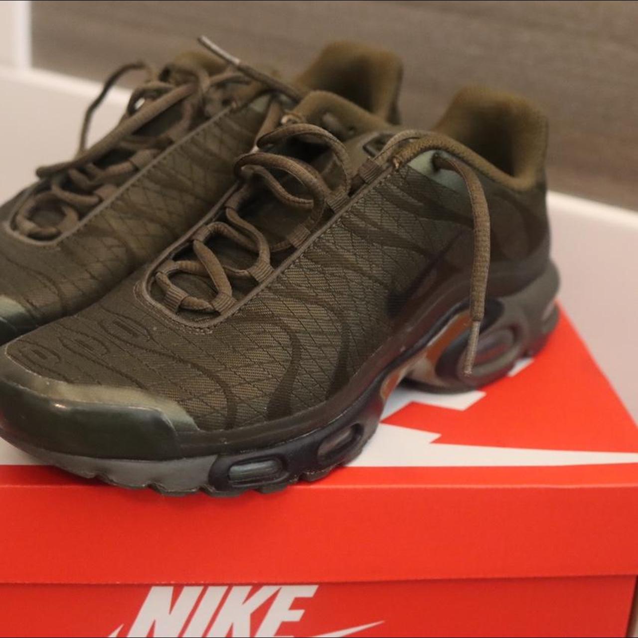 nike tns khaki green