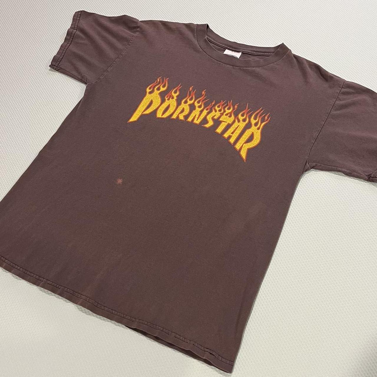 Vintage Pornstar Thrasher 90s tee, Good condition....