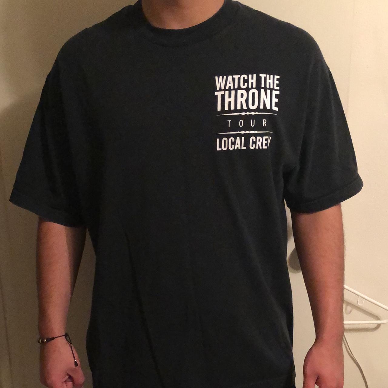 watch the throne tour shirt