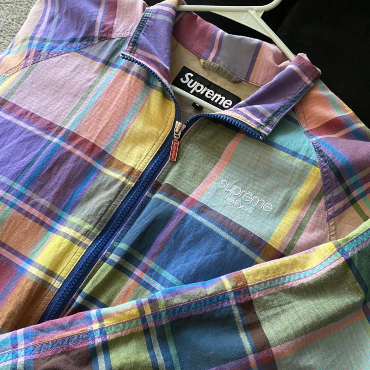 Supreme Madras Track Jacket, Beautiful jacket worn a...