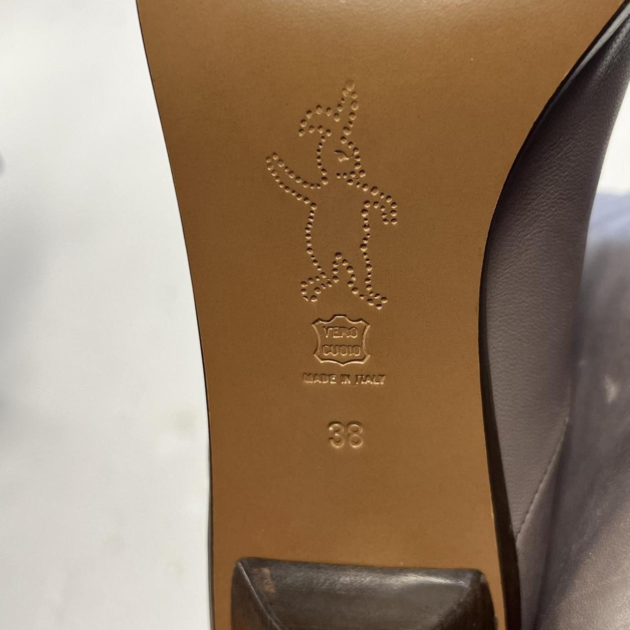 Product Image 4 - Marni Heel Boots

Measurements

Heel: 2.5ins

Length: 15.5ins

Calf: