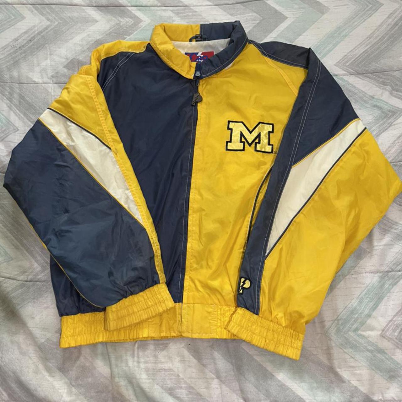 michigan wolverines windbreaker