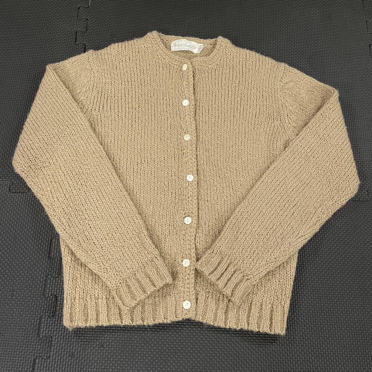 Vintage Robert Scott LTD Sweater Cardigan Womens Sz... - Depop