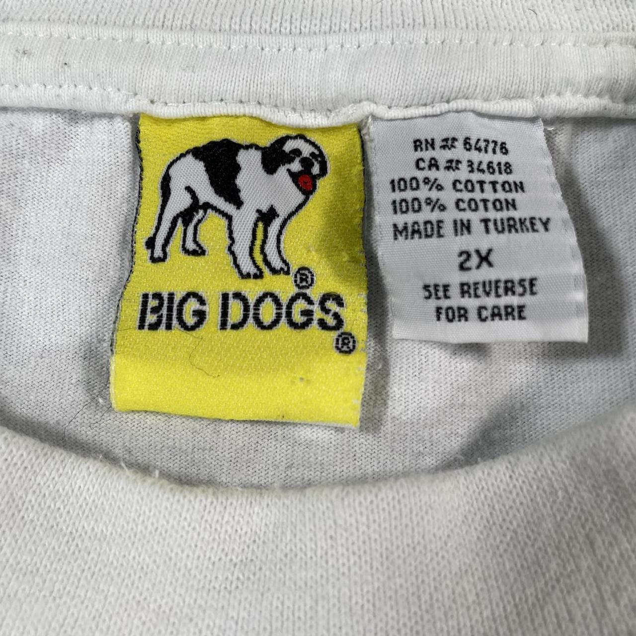 Vintage 90s Big Dogs T Shirt 2XL XXL If You Can’t... - Depop