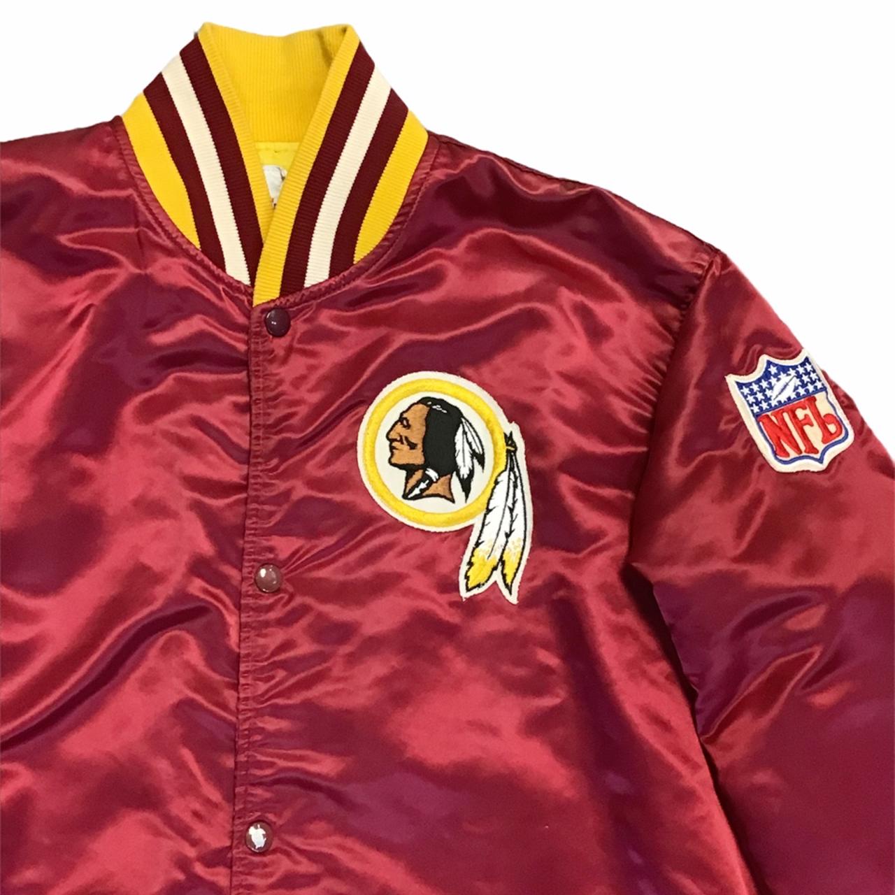 Vintage Washington Redskins Starter Bomber Jacket - Depop