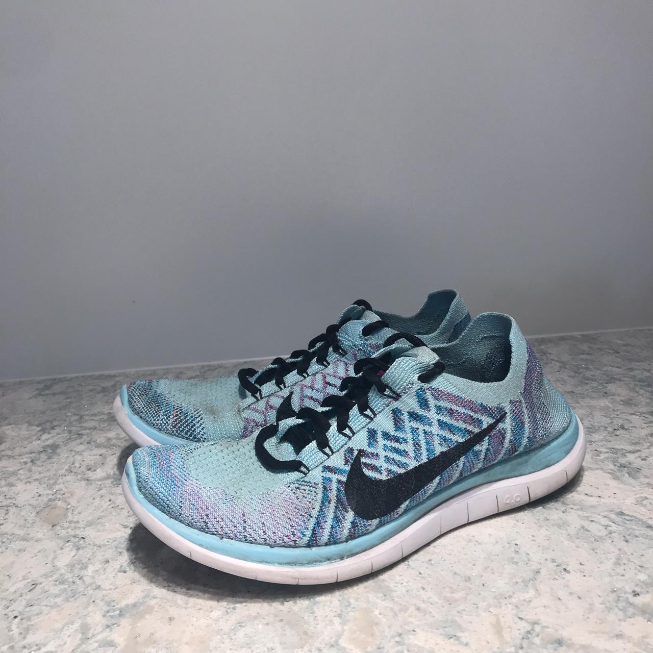 Nike free best sale 4.0 womens blue