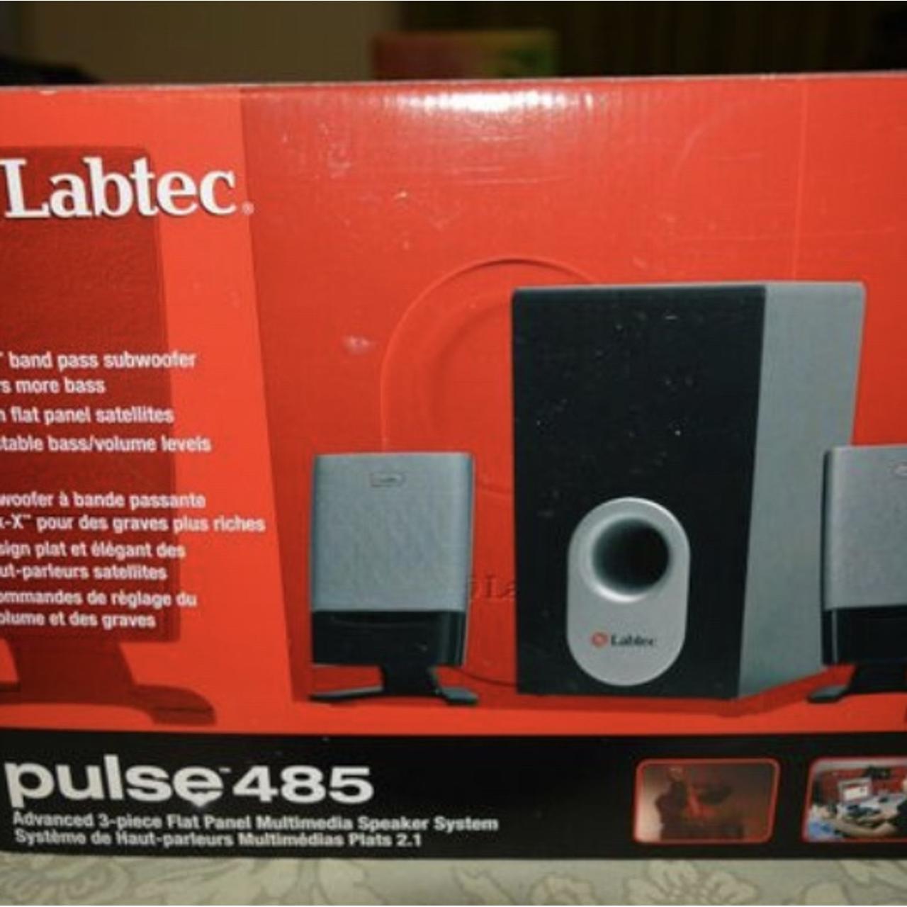Labtec Pulse 485 Multimedia Speaker System
