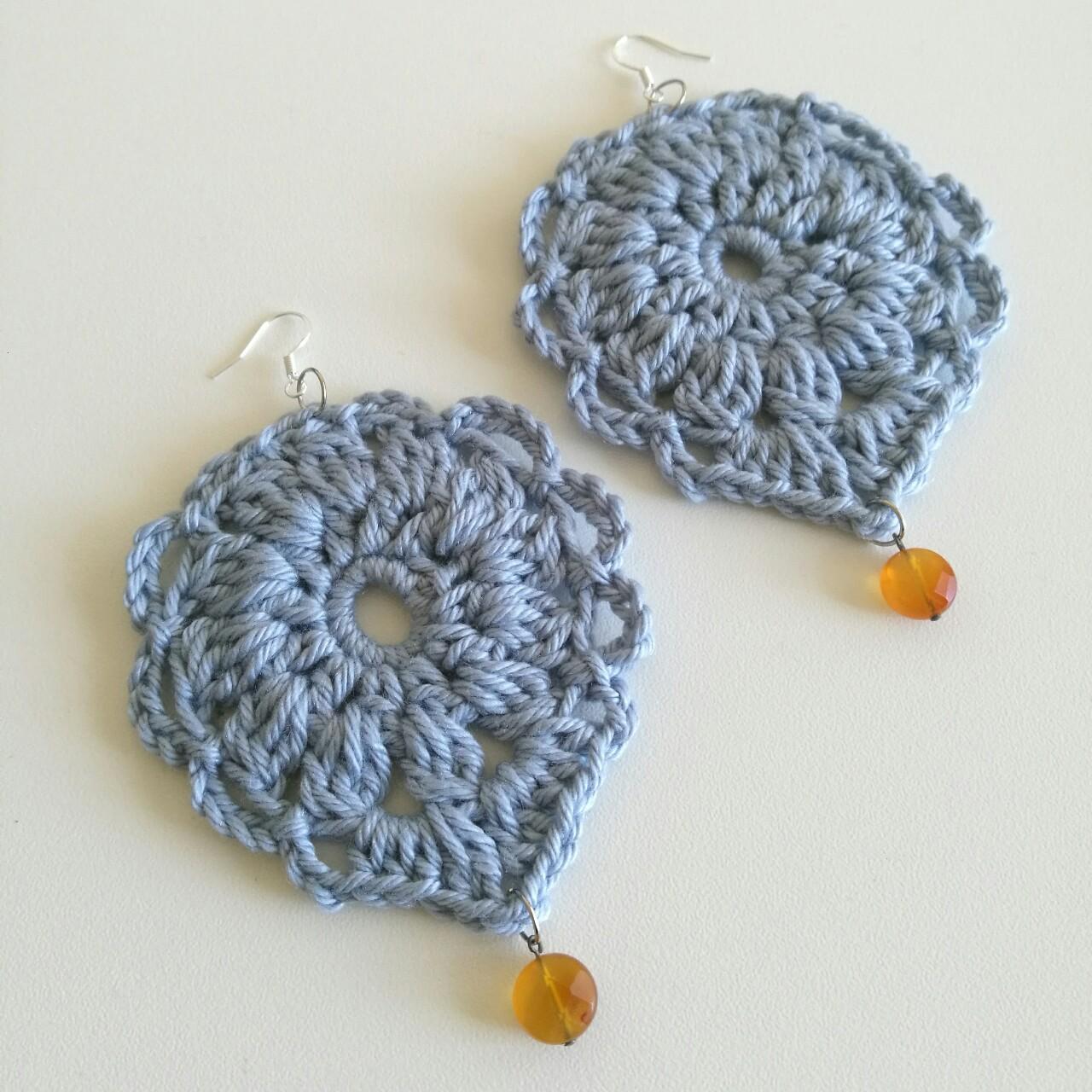 Boho clearance crochet earrings