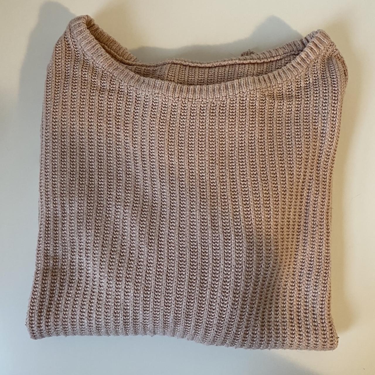 Brandy Melville pink knit sweater The brandy label... Depop