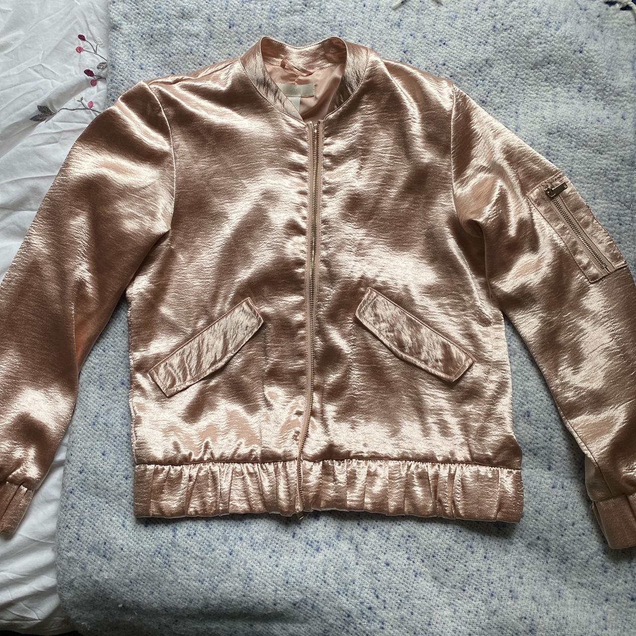 RETRO BOMBER JACKET BRAND NEW WITH TAGS, Rose