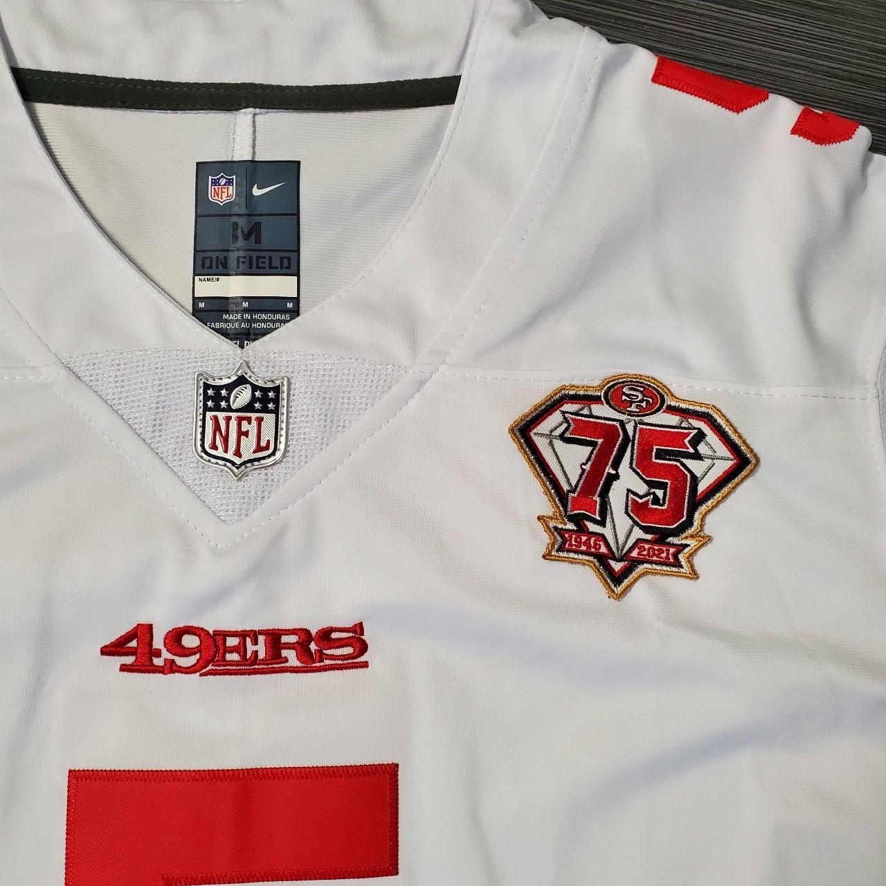 Nike San Francisco 49ers Trey Lance Jersey - Depop