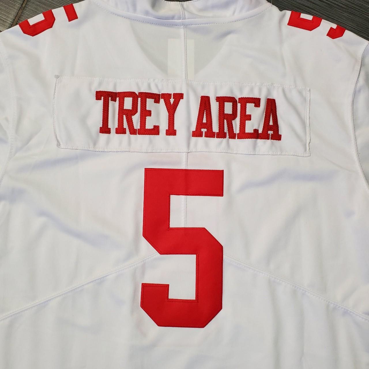 Nike San Francisco 49ers Trey Lance Jersey - Depop