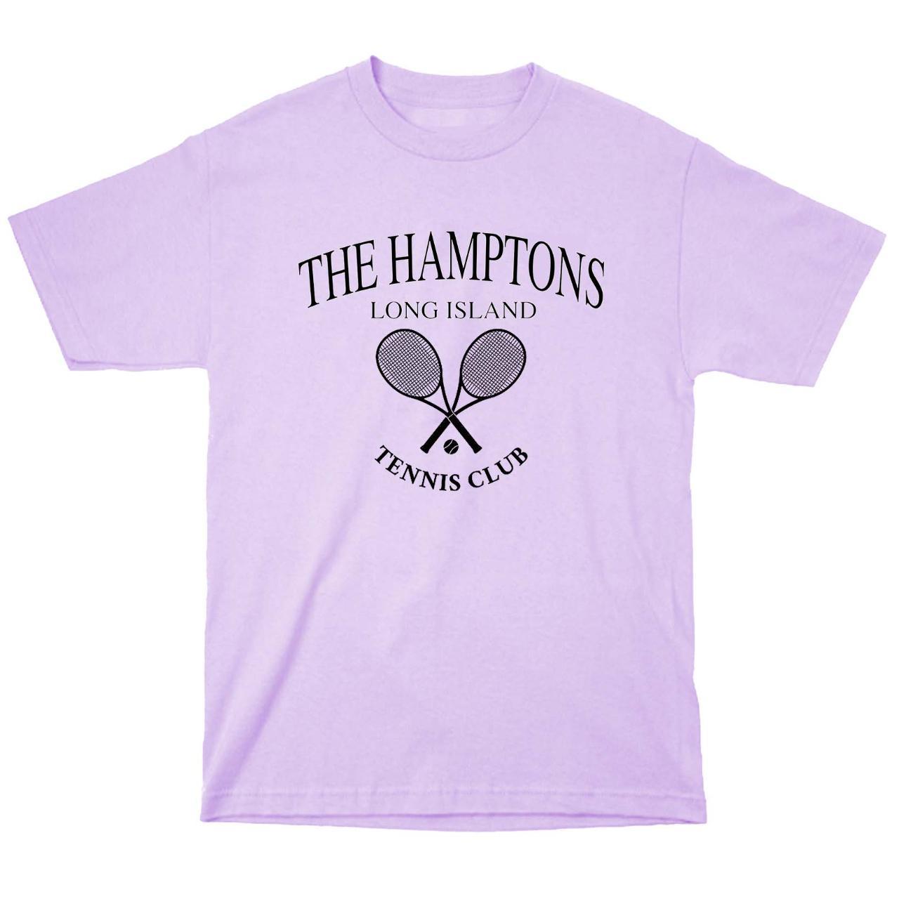 The Hamptons T-Shirt - The Hamptons Tennis Club... - Depop