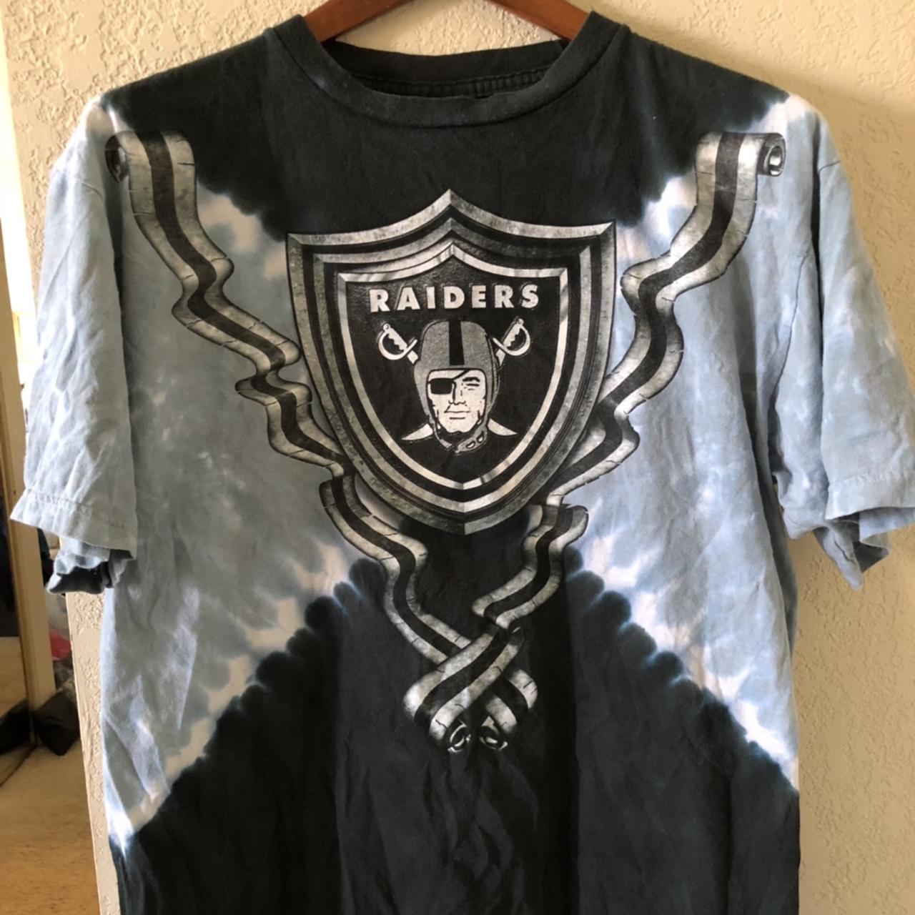 Detroit Tigers Men's Liquid Blue Tie Dye Graphic - Depop