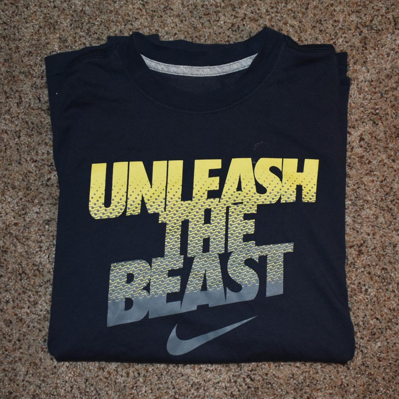 Conciencia Darse prisa confiar Men's Nike Unleash The Beast Shirt size medium in... - Depop